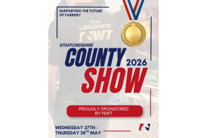 BFBA Horseshoeing & Shoemaking Competition at Staffordshire County Show - 27/06/26 - 28/06/26